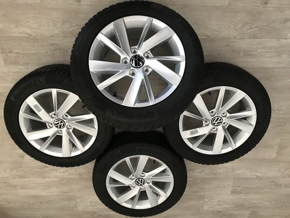 Jante Roți 17 VW Golf 8 7 6 5 Jetta Touran Caddy Anvelope 205 50 17