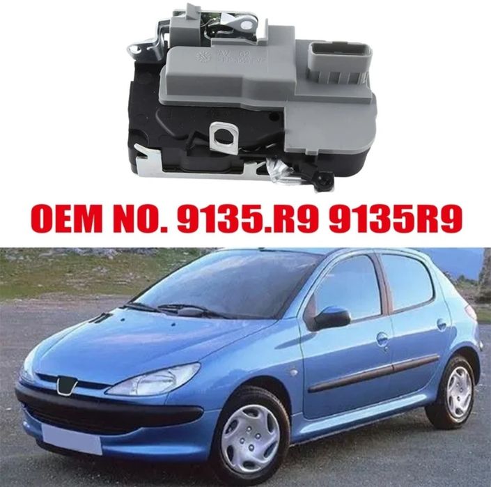 Предна лява брава за Peugeot 206 3/5 Sw