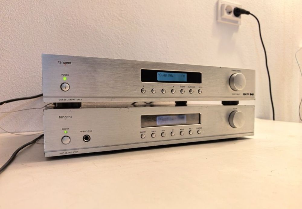 Amplificator Tangent AMP 50 si Tuner DAB 50