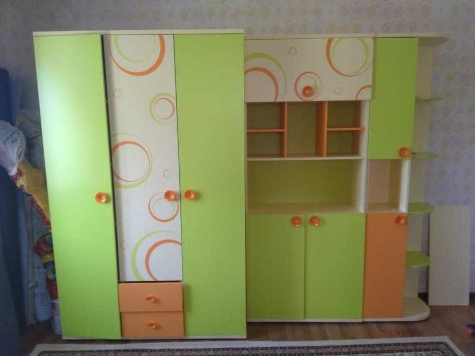 Детский шкаф с столом