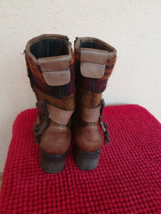 Cizme piele nr 36 dama Mjus