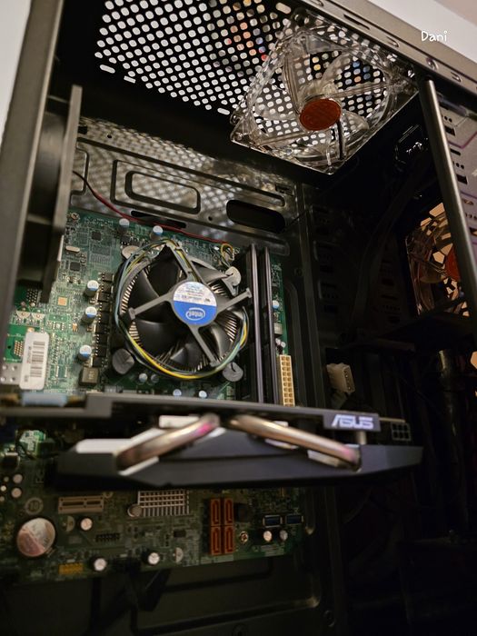 Kit PC i5 2500 + 8GB Corsair + ASUS GTS 450 + carcasă – fără sursă/SSD