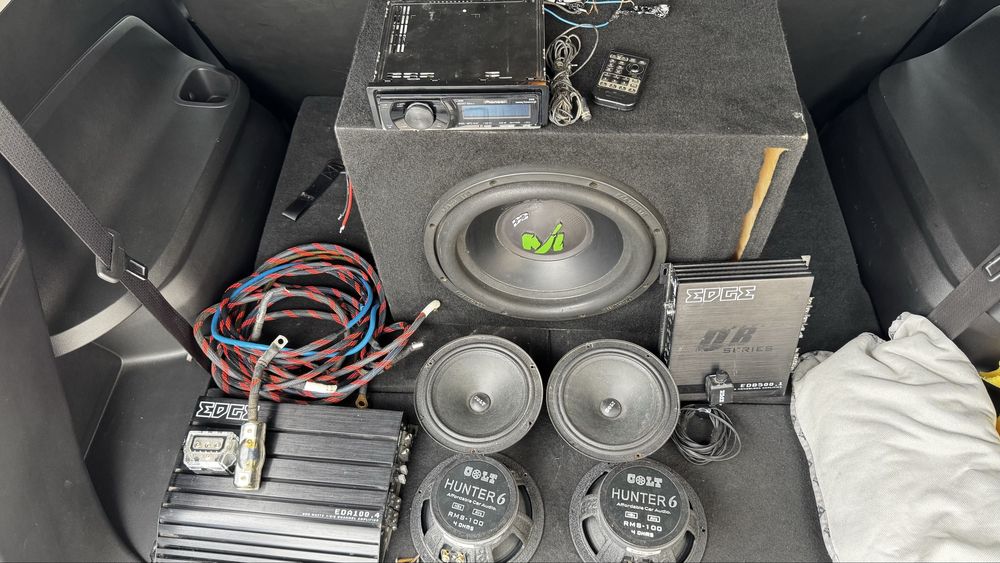 Продаю комплектом Автозвук