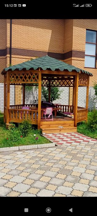 Беседки из дерева