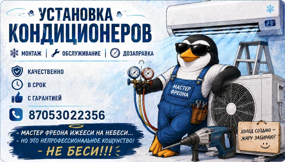 Установка кондиционеров