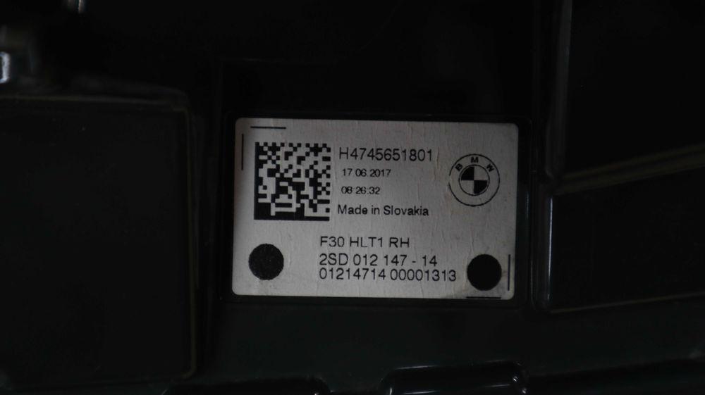 Стопове комплект затъмнени  БМВ Ф30 М3 Ф80 Фейслифт BMW F30 F80 LCI