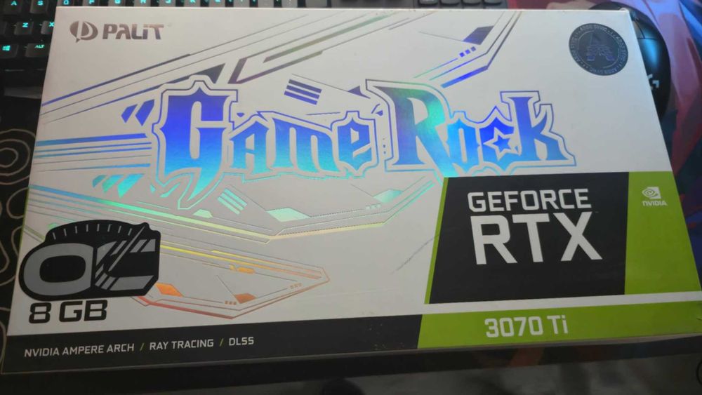 Видео Карта RTX 3070 TI Palit Game Rock