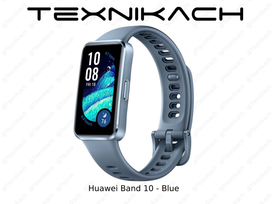 Новый • Huawei Band 10 • фитнес-браслет с AMOLED-экраном • Доставка
