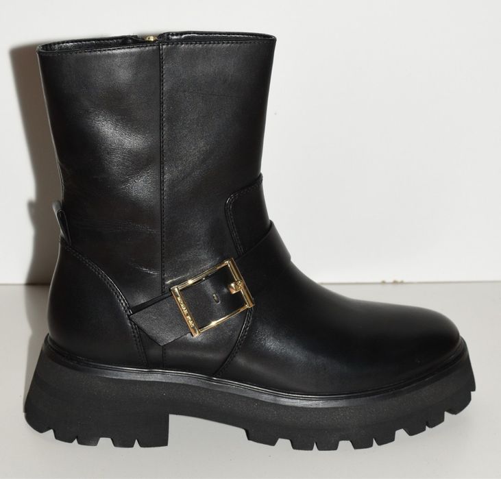 Cizme piele originale Michael Kors Easton Moto - noi cu cutie -  37