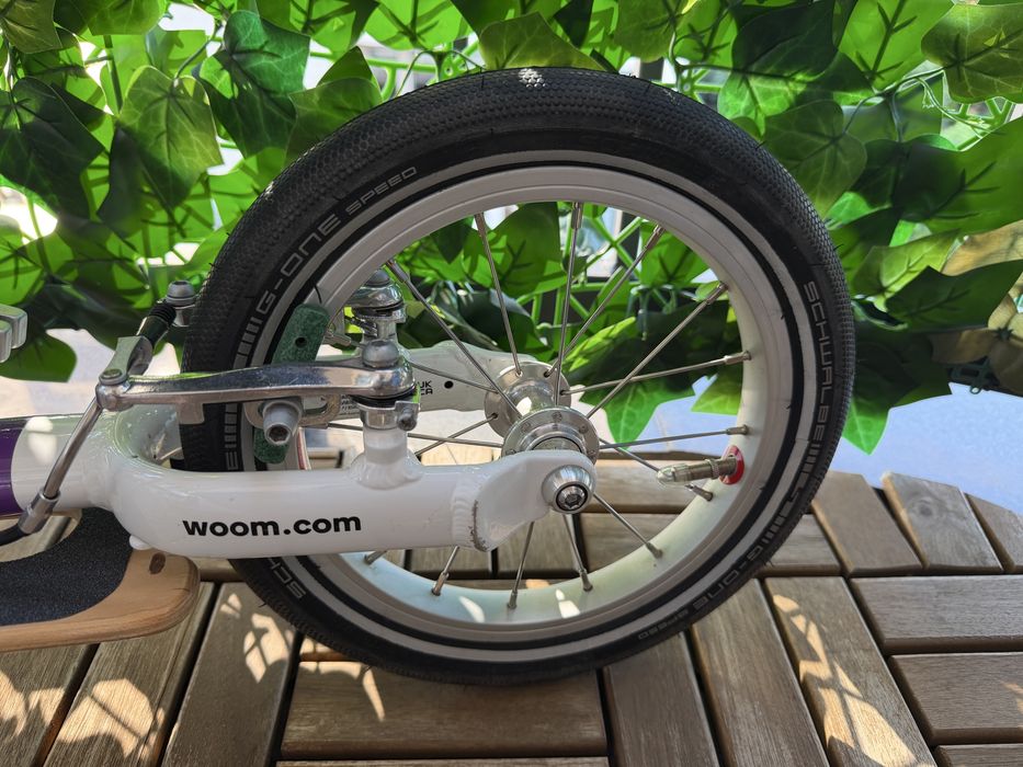 Vand bicicleta Woom 1 cu suport picioare original