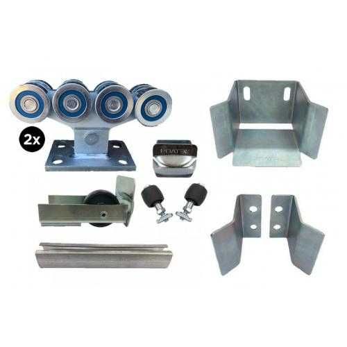 Откатные ворота, своими руками.