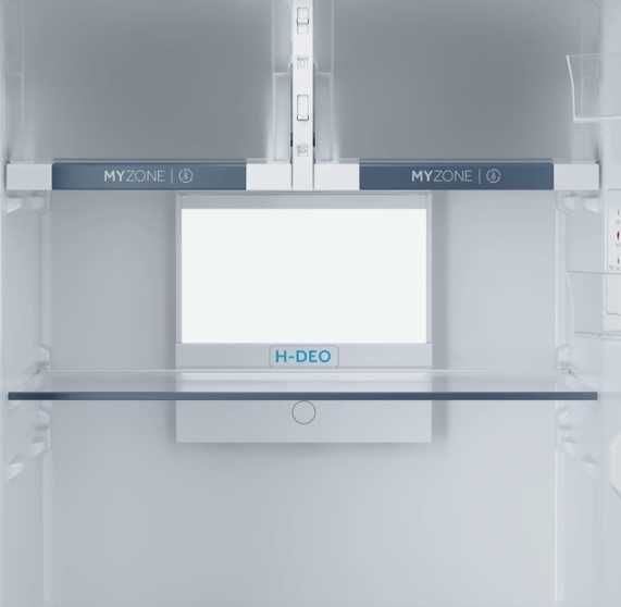 Нов 70 см широк инверторен хладилник HAIER HPR5718DNMX