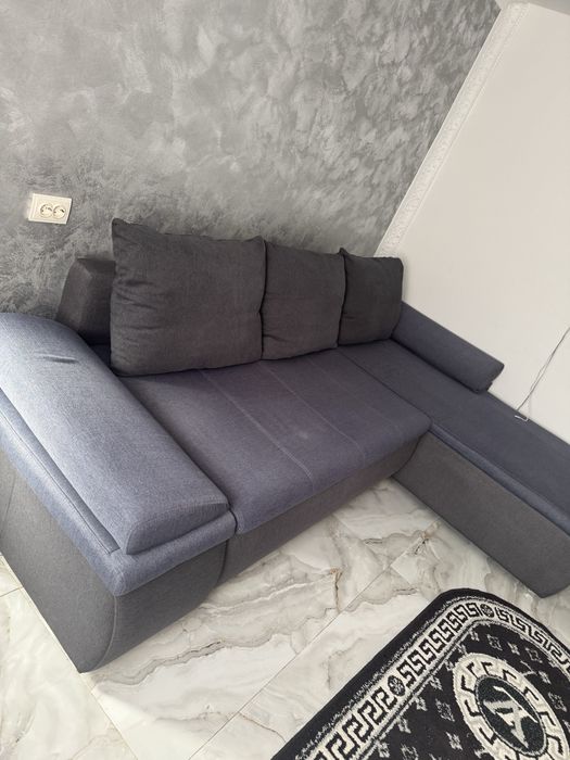 Vand canapea pe colt cu fotoliu extensibile