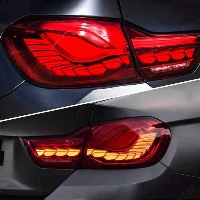 Set Stopuri LED Model GTS OLED BMW Seria 4 F32 F33 F36 M4 F82 83, Rosu