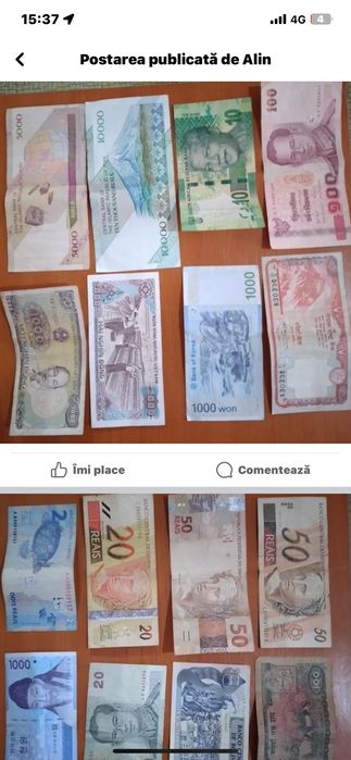 Bani Vechi de Colectie