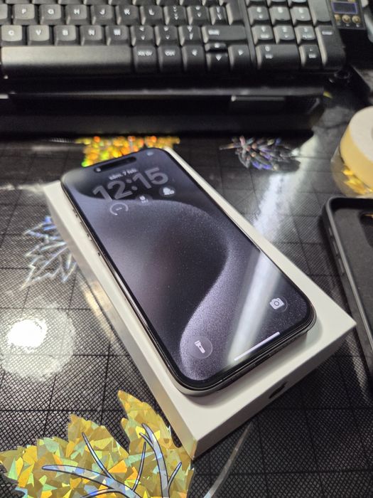 Iphone 15 pro 256gb black