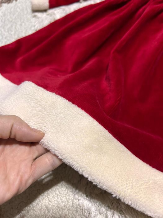 Платье Санты для девочки