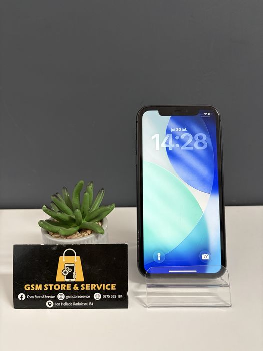Iphone 11 128Gb Black 2 Ani Garantie Gsm Store&Service