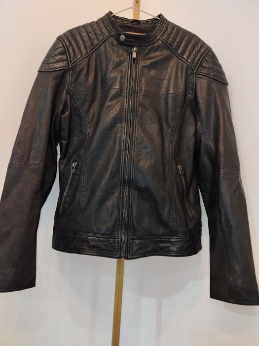 Мъжко яке от естествена кожа