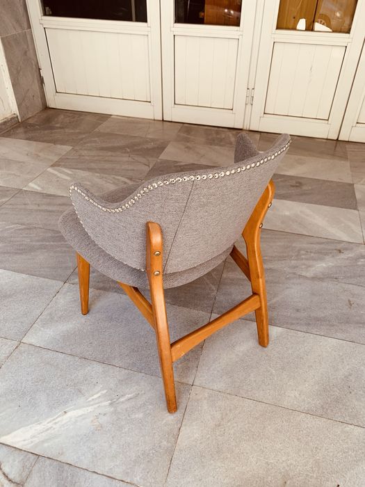 Оригинален шведски винтидж стол – Mid-Century Modern (1958–1968)