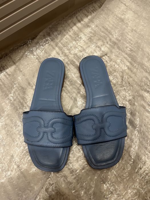 Продам кожаные шлепки