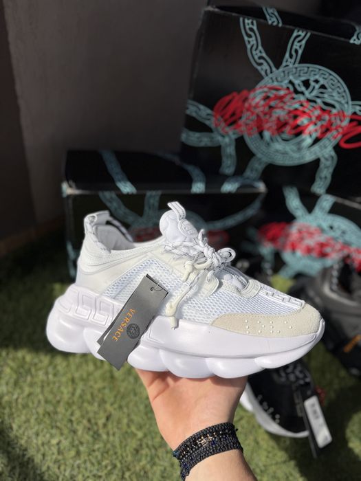 Adidasi // Versace Chain Reaction \\ Premium / Full box