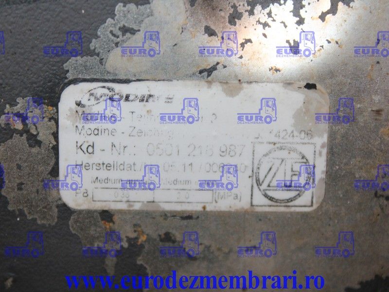 radiator ulei intarder iveco 42575371, 0501216987