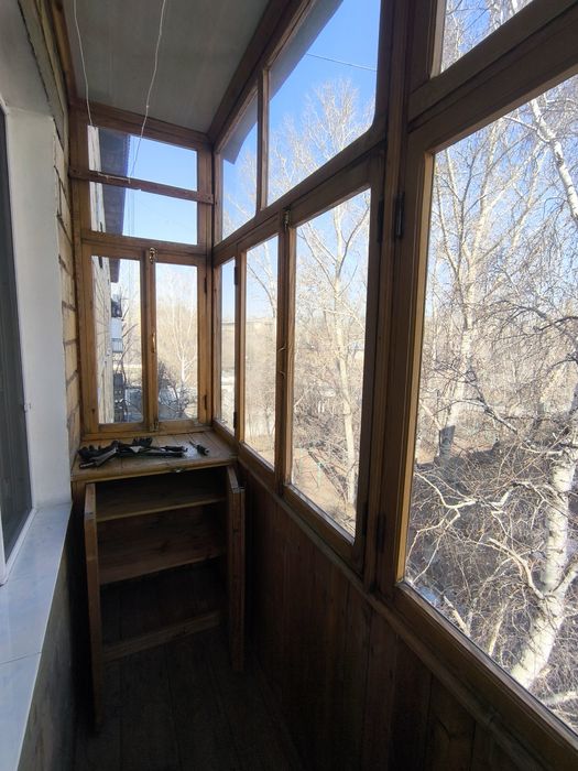 Продам деревянный балкон