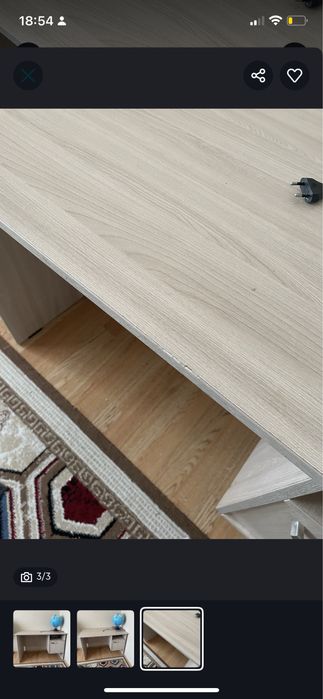 Кровать стол с матрасом