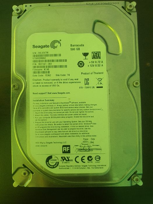 Памет Хард диск 2.5 - 160gb , 3.5 - 500gb