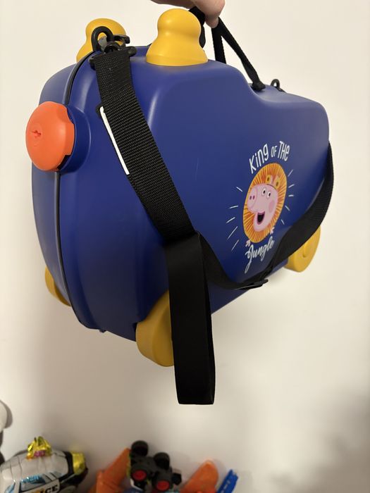 Troller Peppa Pig pentru copii cu roti