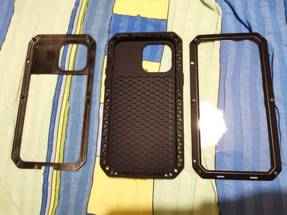 360  метален кейс за iphone 14pro max