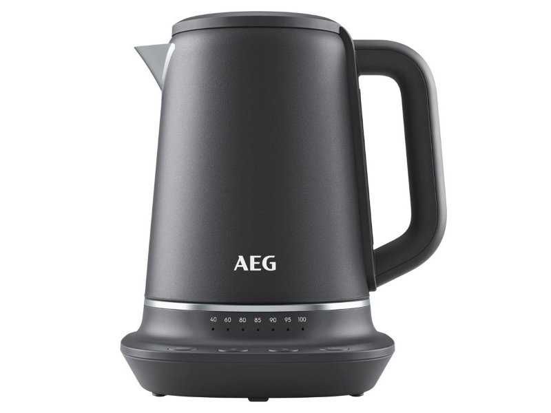 Електрическа Кана за Вода AEG K7-1-6BP - 2400W, 1.7л, Сива