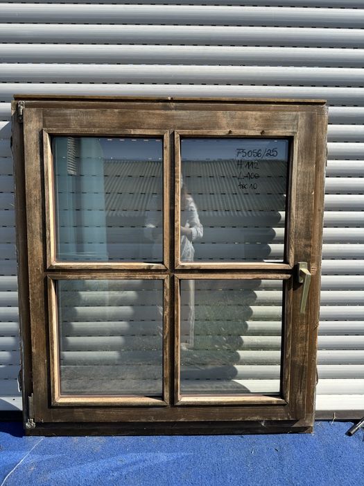 FEREASTRA LEMN TERMOPAN casa cabana antiic H 112 x L 100 Germania 10 b