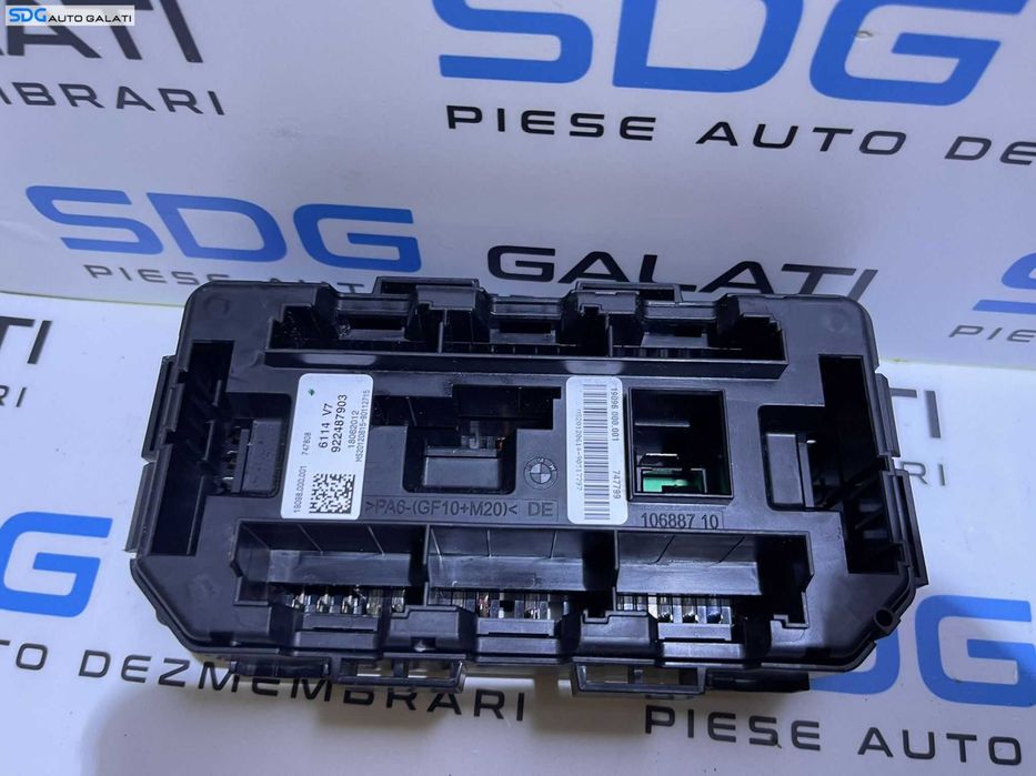Panou Tablou Sigurante Relee BMW Seria 3 F30 F31 F80 2011 - 2019 Cod 922487903 18062012 [L3560]