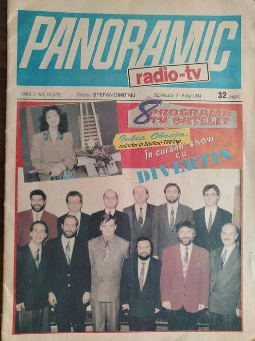 Vând revista Panoramic radio-tv mai 1994