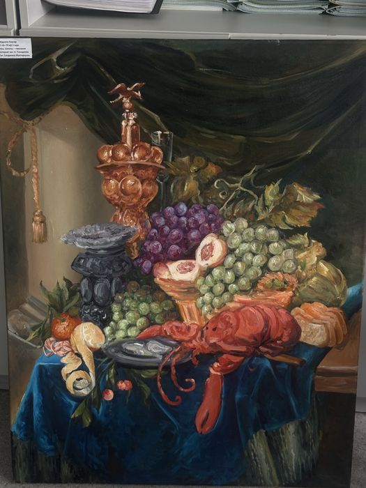 КАРТИНА натюрморт, масленными красками