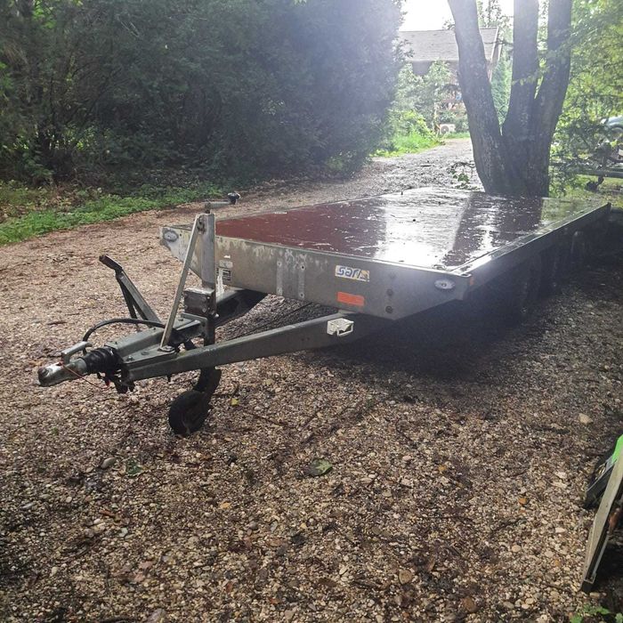 Remorca Tandem Saris 4m x 1,8 m