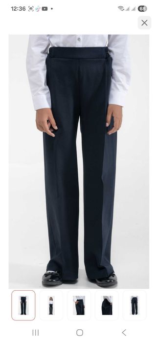 Школьные брюки на мальчика 2-4 класс