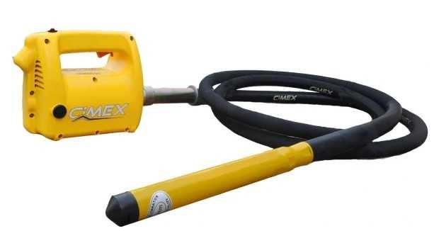 Вибратор за бетон 1500W с 4м. жило и игла Ф32, Ф38 и Ф45мм.