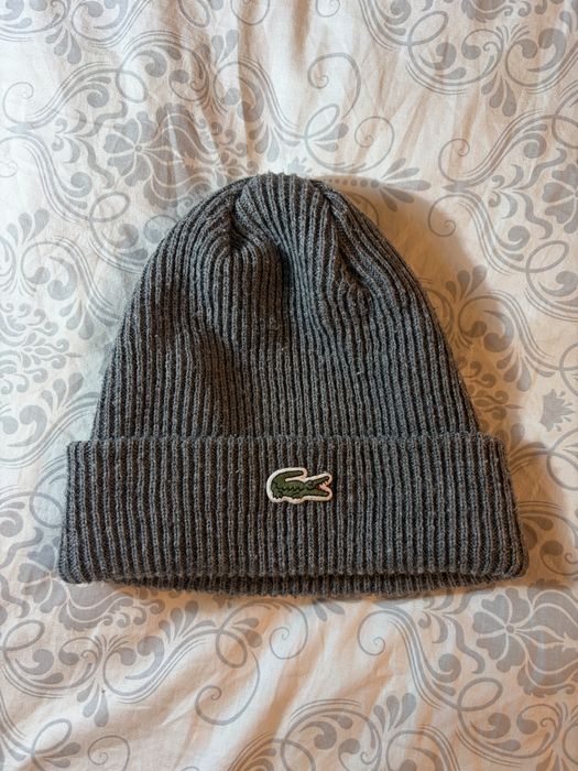 Caciula Gri Lacoste