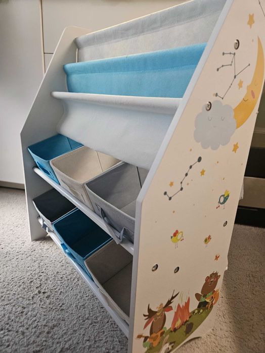 Детска етажерка за играчки и книжки