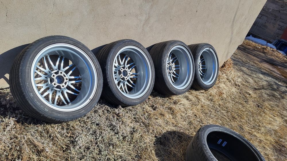 Диски R20 на бмв с резиной