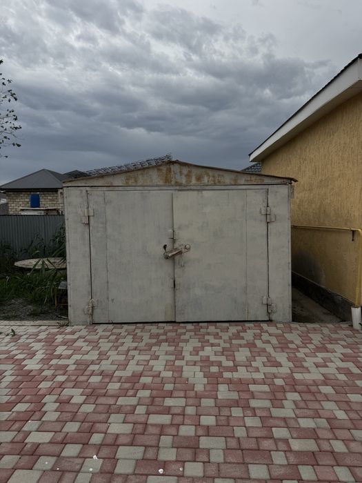 Темір гараж, времянка