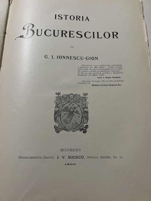 Istoria Bucureștilor