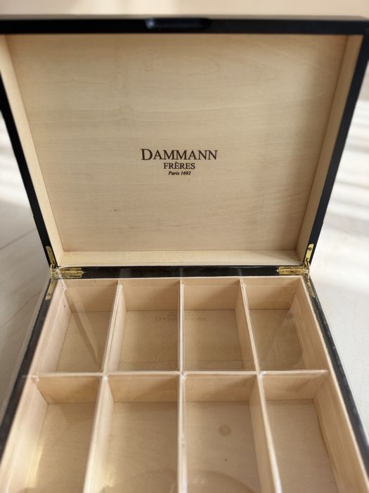 Дървена кутия за чай Dammann Freres