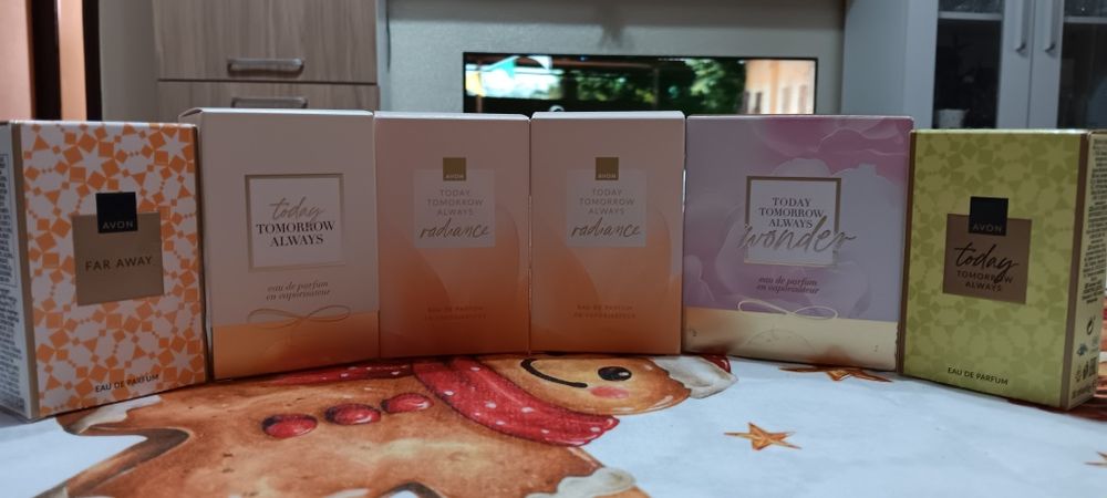 Дамски парфюми  и к-ти от сериите TODAY, RADIANCE, WONDER