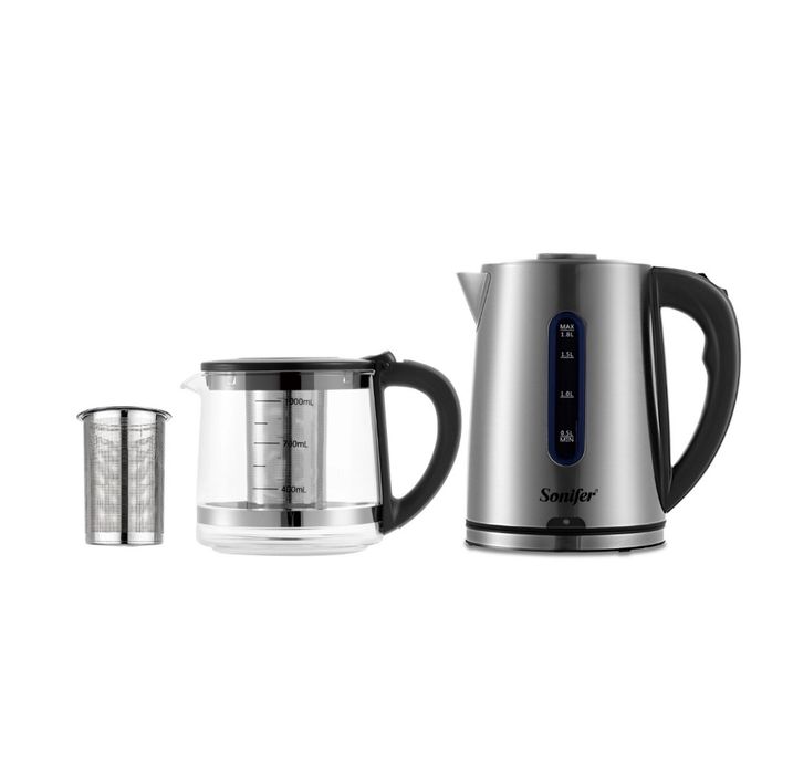 Новый электрический чайник Sonifer SF 2118! Электрочайник! Tefal