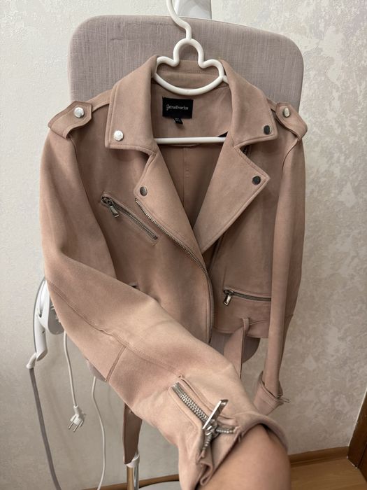 замшевая куртка косуха