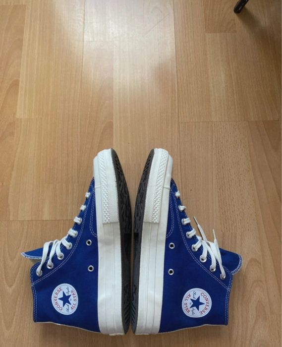 Converse X Comme de garcon royal blue